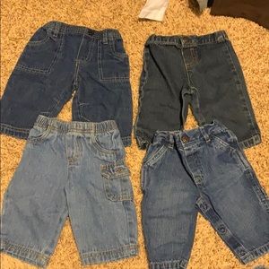 ****SOLD**** Bundle of 4 baby jeans